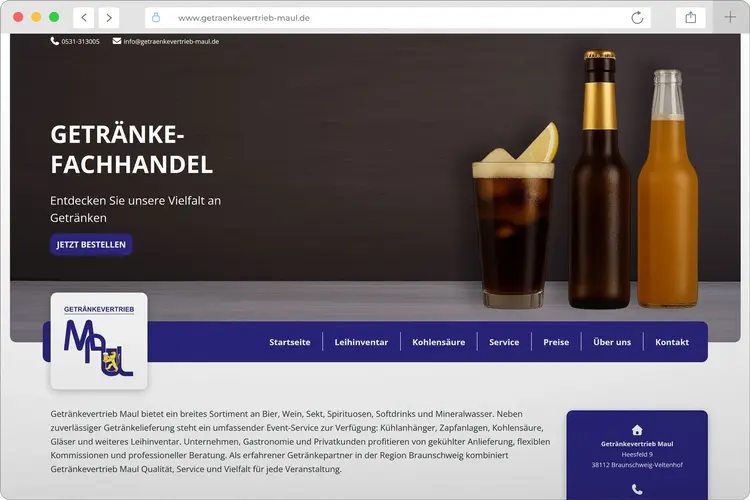 Getränkevertrieb Maul | Braunschweig-Veltenhof
